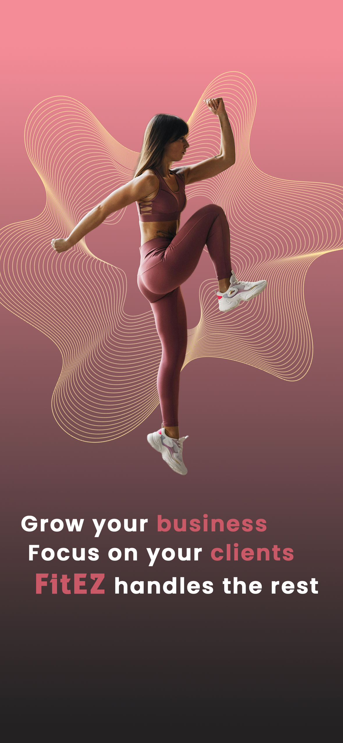Landing page mobile image